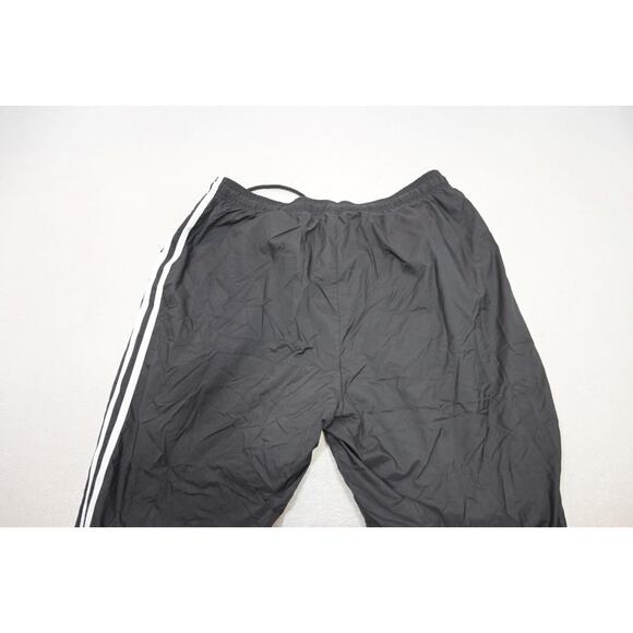 Adidas Track Pants Windbreaker Clima365 Lined Striped W/Pockets Mens Large - Picture 11 of 11
